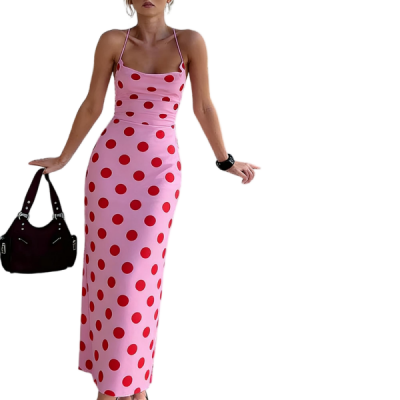 Casual dress, high-grade linen cotton fabric.